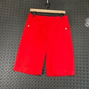 Sport‎ Haley Red Bermuda Golf Sport Shorts Women's Size 10 Active Wear Comfort